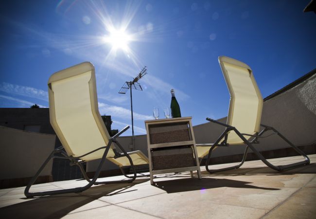 Alquiler casa independiente Cambrils playa. Solarium BONAVENTURA Alquiler casa independiente Cambrils playa. Solarium BONAVENTURA
