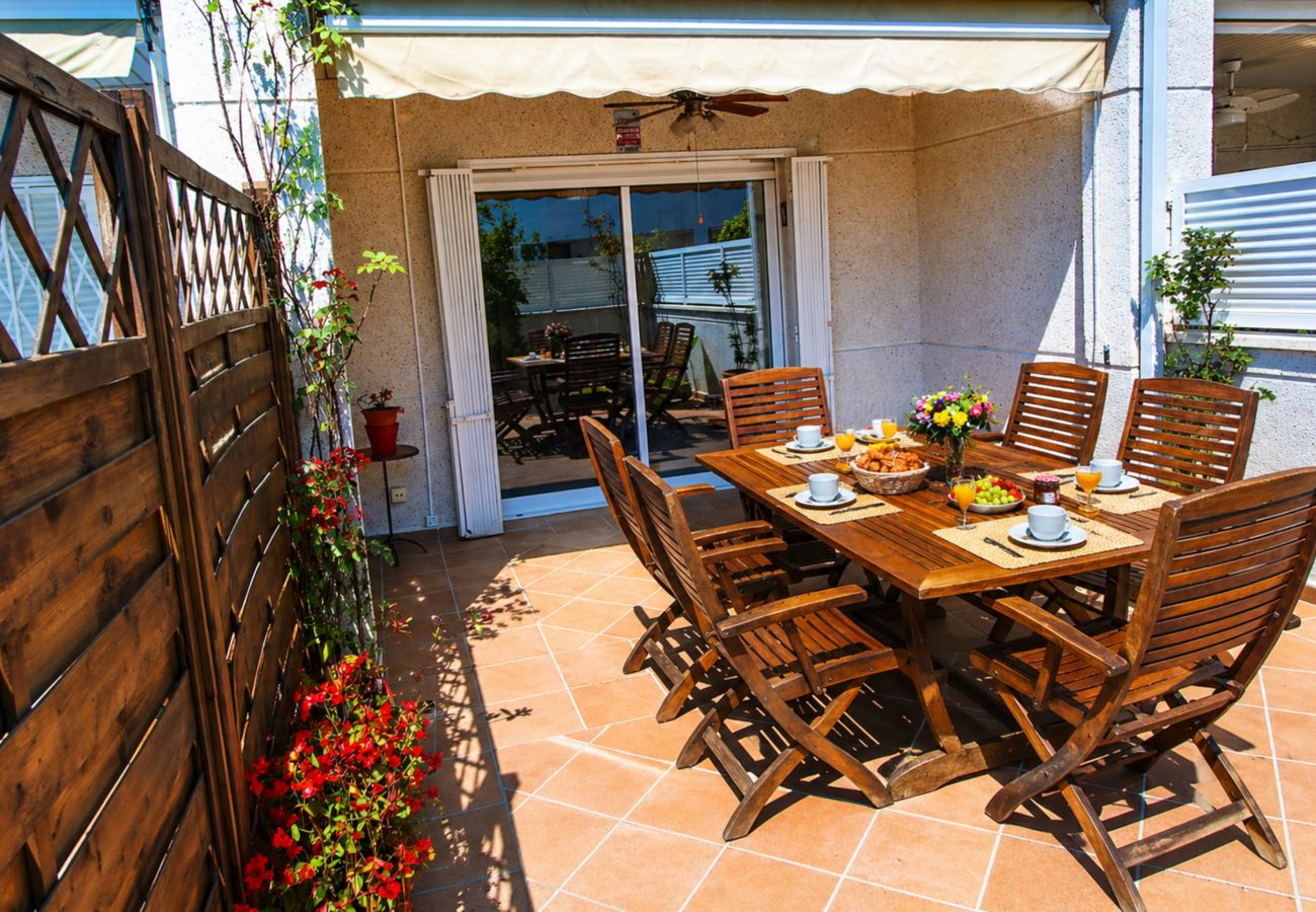Maison à Cambrils - Maison mitoyenne avec piscine à La Llosa