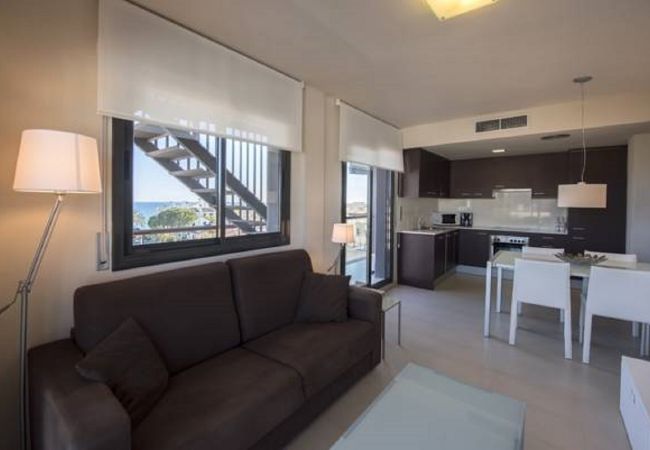 Appartement à Cambrils - TROPICANA - Penthouse Vue mer - Piscine Commune Appartement à Cambrils - TROPICANA - Penthouse Vue mer - Piscine Commune