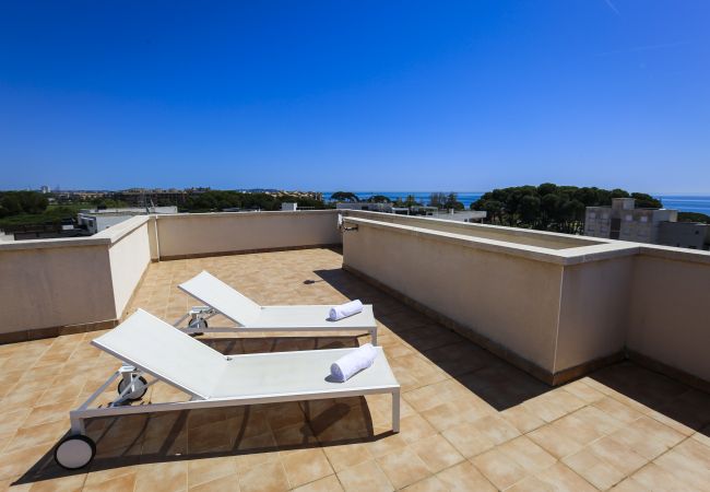 Appartement à Cambrils - TROPICANA - Penthouse Vue mer - Piscine Commune Appartement à Cambrils - TROPICANA - Penthouse Vue mer - Piscine Commune