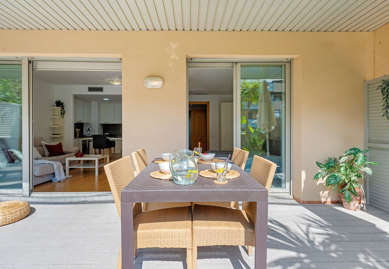 Appartement à Salou - ROSA SENSAT Rez-de-chaussée avec jardin