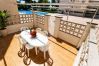 Апартаменты на Salou - Terrace with direct access to the pool